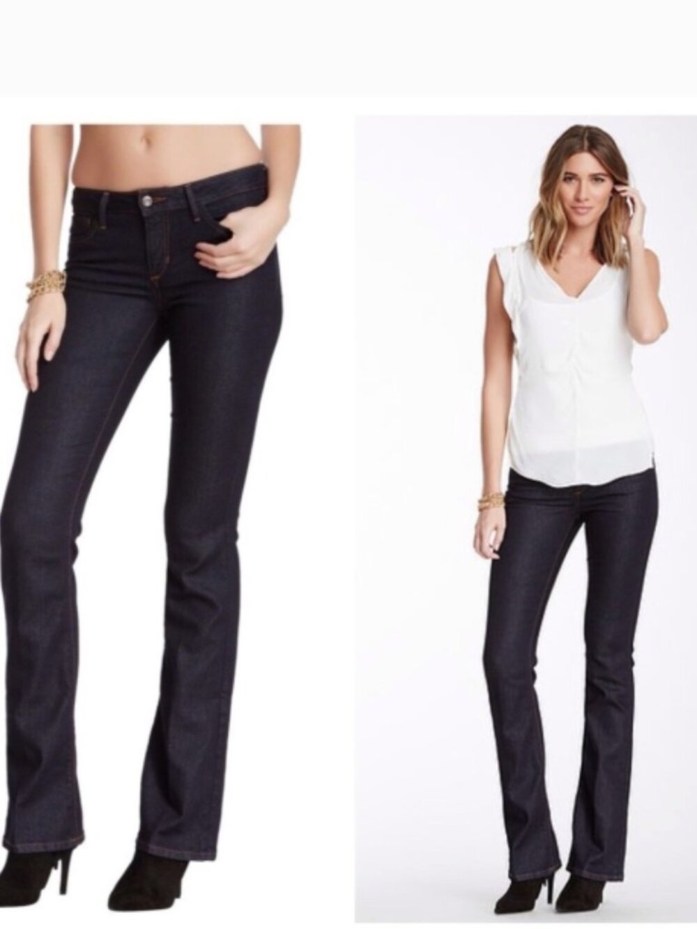 Joe's Jeans The Honey Curvy Bootcut Mid Rise in Lainey Wash Soft Denim Size 25